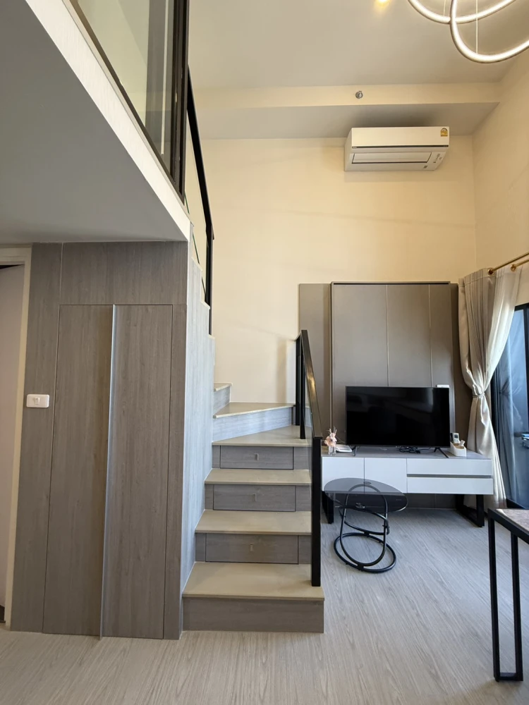 ขาย Origin Plug & Play Ramkhamhaeng Triple Station ห้องน่าอยู่ ชั้น 9วิวโล่ง มี walk-in closet แยกเป็นสัดส่วน จองเลย