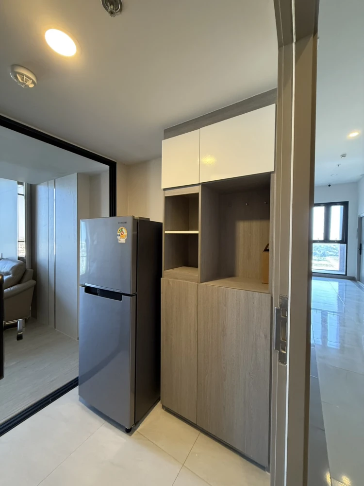 ขาย Origin Plug & Play Ramkhamhaeng Triple Station ห้องน่าอยู่ ชั้น 9วิวโล่ง มี walk-in closet แยกเป็นสัดส่วน จองเลย