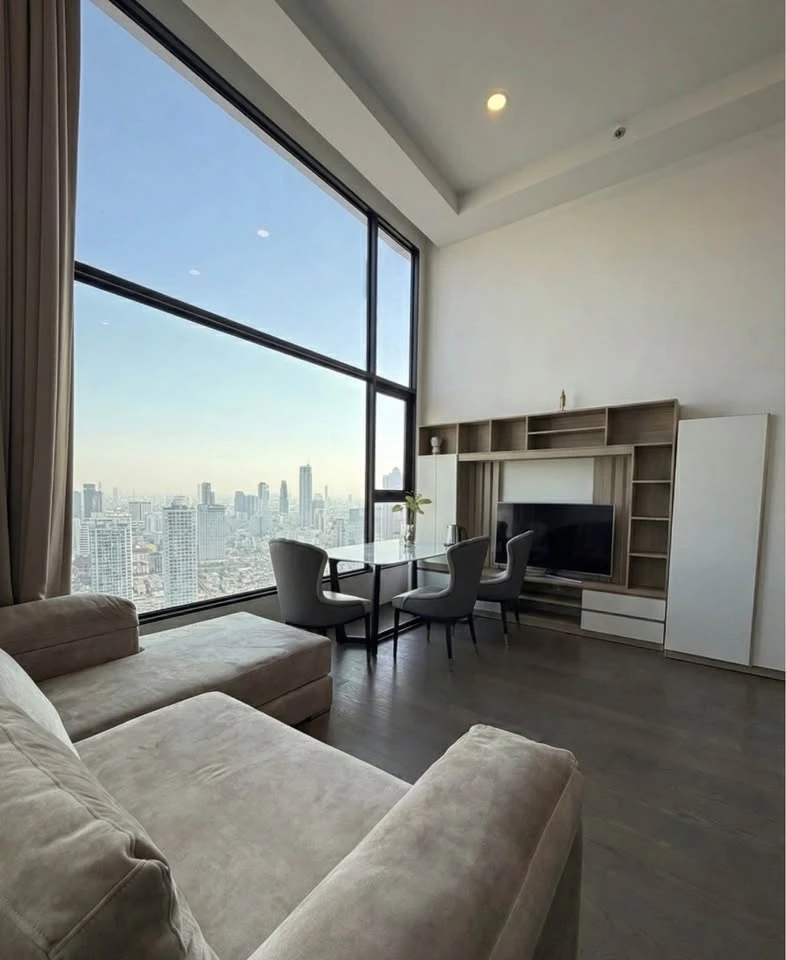 ขาย Park Origin Chula Samyan ห้อง Duplex  เพดานสูง โปร่ง โล่ง สบาย 2 ห้องนอน 2 ห้องน้ำ วิวตึกมหานคร! จองเลย