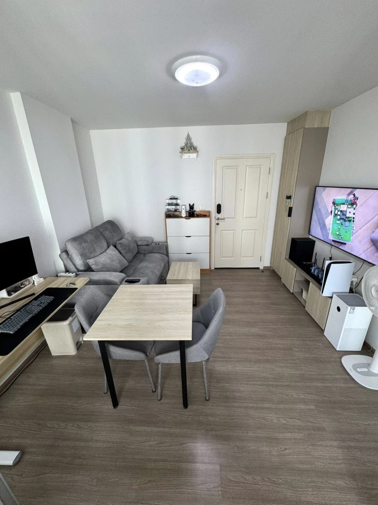 ขาย Park Ramintra ห้องพร้อมอยู่ เฟอร์พร้อม มาแต่ตัวเข้าอยู่ได้เลย++