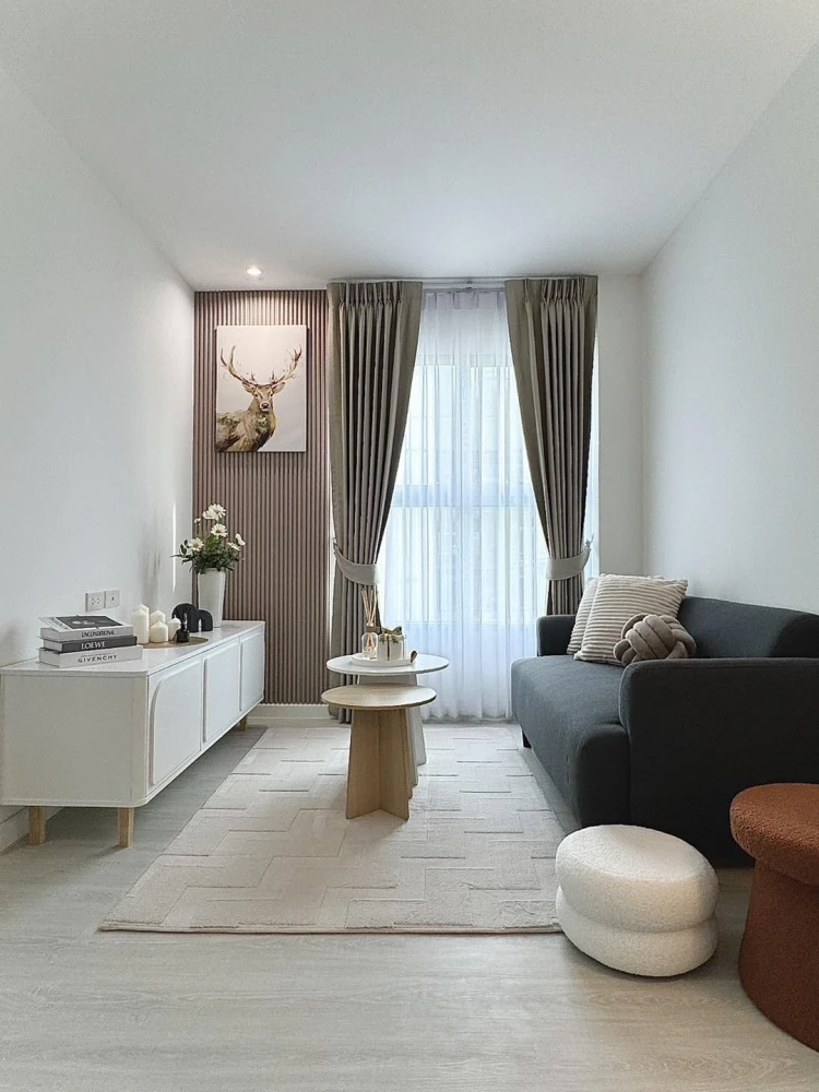 ขาย Parkview Viphavadi พาร์ค วิว วิภาวดี ห้องตกแต่งโทนสีขาวมินิมอลสะอาดตา น่าอยู่ เฟอร์ครบ สิ่งอำนวยความสะดวกพร้อม ดีแบบนี้ห้ามพลาดจองด่วน++