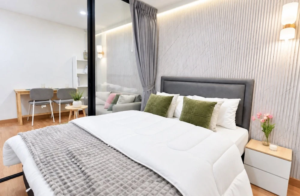 ขาย Pattanakarn Life Complex ห้องทิศเหนือ ในทำเลดี ตกแต่งสไตล์มินิมอล รีบจองเลยตอนนี้