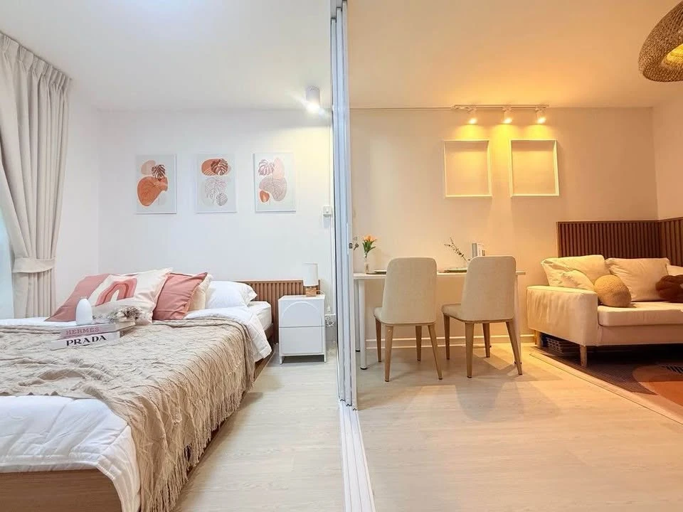 ขาย plum condo พหลโยธิน 89 แบบ 1 นอนกั้น เฟส 2 ตกแต่งสวยครบครัน พลาดแล้วจะเสียใจ