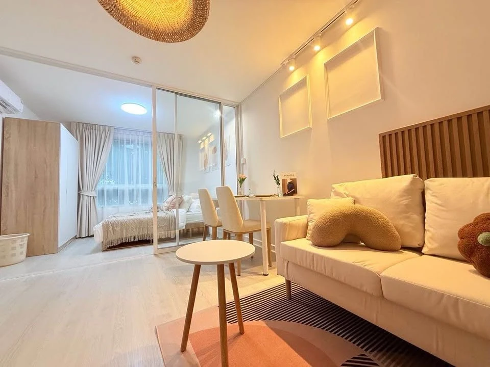 ขาย plum condo พหลโยธิน 89 แบบ 1 นอนกั้น เฟส 2 ตกแต่งสวยครบครัน พลาดแล้วจะเสียใจ