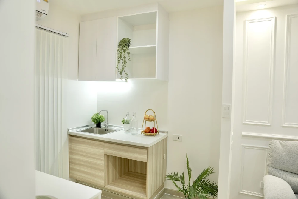 ขาย Plum Condo Chaengwattana Station เฟส 2 พื้น SPC กันชื้น กันปลวก ตู้บิ้วอิน จัดเก็บเป็นสัดส่วน ห้องสวย อบอุ่น น่าอยู่