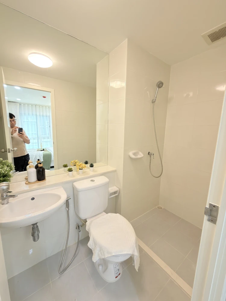 ขาย Plum Condo Chaengwattana Station เฟส 2 พื้น SPC กันชื้น กันปลวก ตู้บิ้วอิน จัดเก็บเป็นสัดส่วน ห้องสวย อบอุ่น น่าอยู่