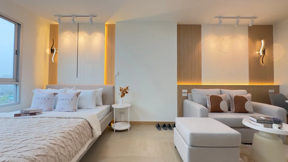 ขาย Plum Condo Nawamin ชั้น 5 ห้องสวย แต่งครบ จองเลย ห้ามพลาด