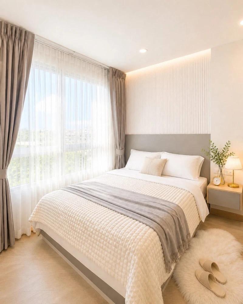 ขาย Plum Condo Nawamin ห้องน่าอยู่ เฟอร์ครบ เครื่องใช้ไฟฟ้าพร้อม จองเลย