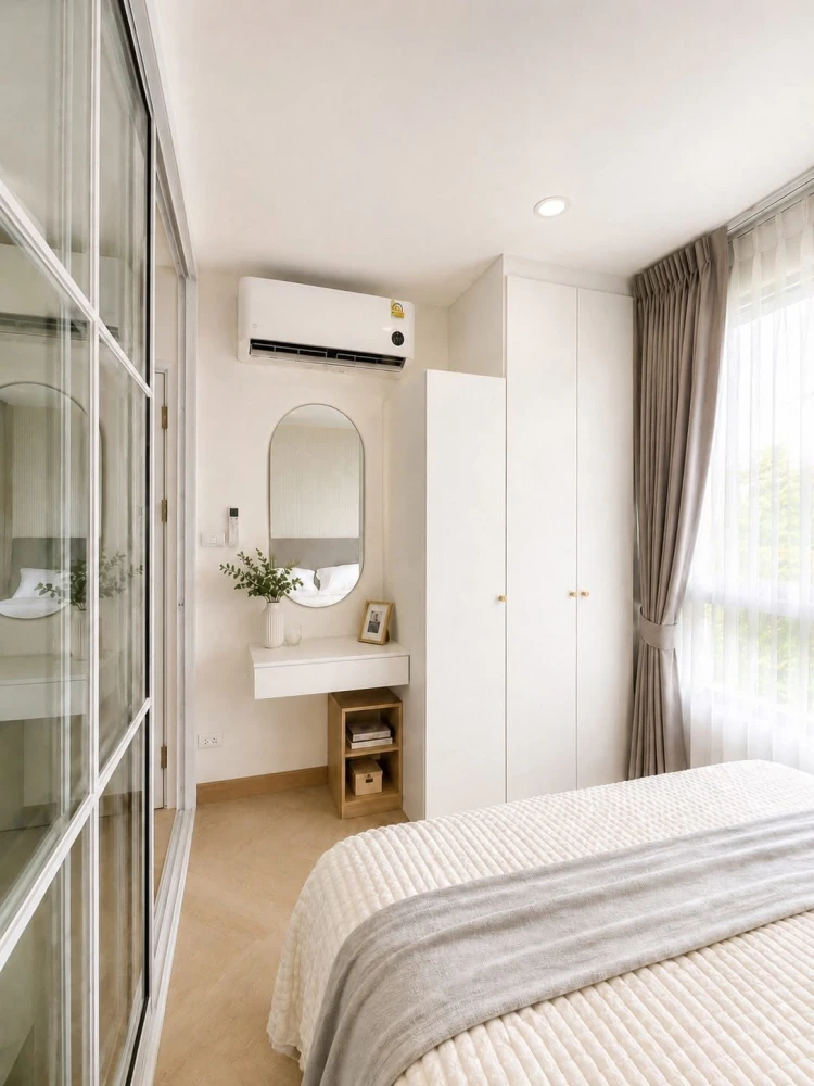 ขาย Plum Condo Nawamin ห้องน่าอยู่ เฟอร์ครบ เครื่องใช้ไฟฟ้าพร้อม จองเลย