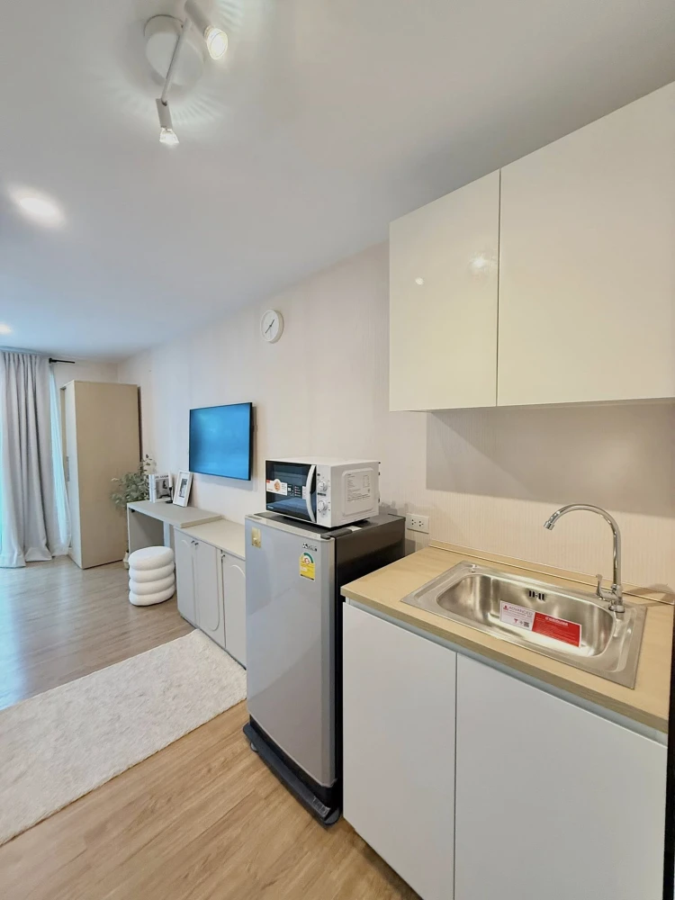 ขาย Plum Condo Paholyothin 89 ห้องน่าอยู่ ชั้น 2 ตกแต่งสไตล์มินิมอล เฟอร์นิเจอร์ครบครัน จองเลย