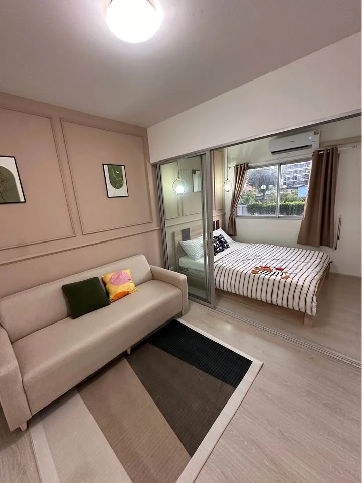 ขาย Plum Condo Park Rangsit ชั้น 2 ห้องสวย ตกแต่งครบครัน จองเลย ห้ามพลาด