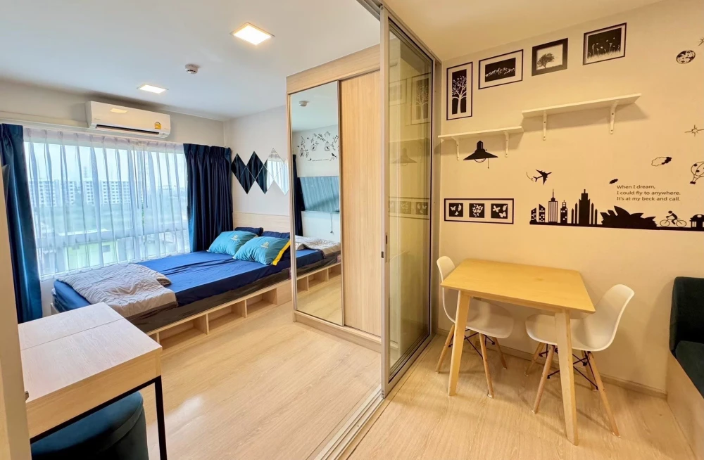 ขาย Plum Condo Rangsit Alive 2 ห้องกั้นแยกเป็นสัดส่วน แบ่งโซนลงตัว ราคาอย่างคุ้ม มาจองเลย