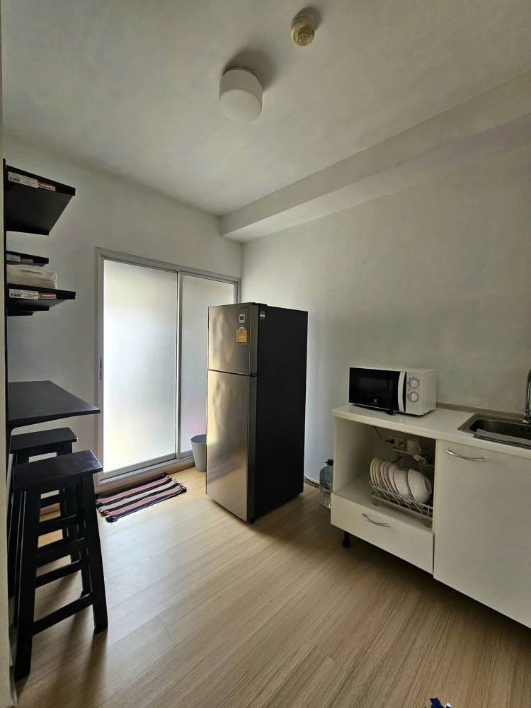 ขาย Plum Condo Samakkhi ห้องน่าอยู่ มาพร้อมเฟอร์ครบครัน หิ้วกระเป๋าเข้าอยู่ได้เลย