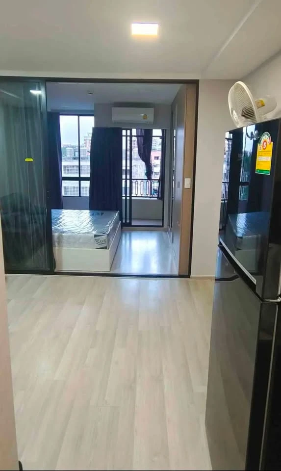 ขาย Plum Condo Saphanmai Station  เป็นห้องมุม (หัวนอนไม่ติดใคร) กั้นห้องนอนและห้องนั่งเล่นเป็นสัดส่วน ดีแบบนี้รีบจองเลย
