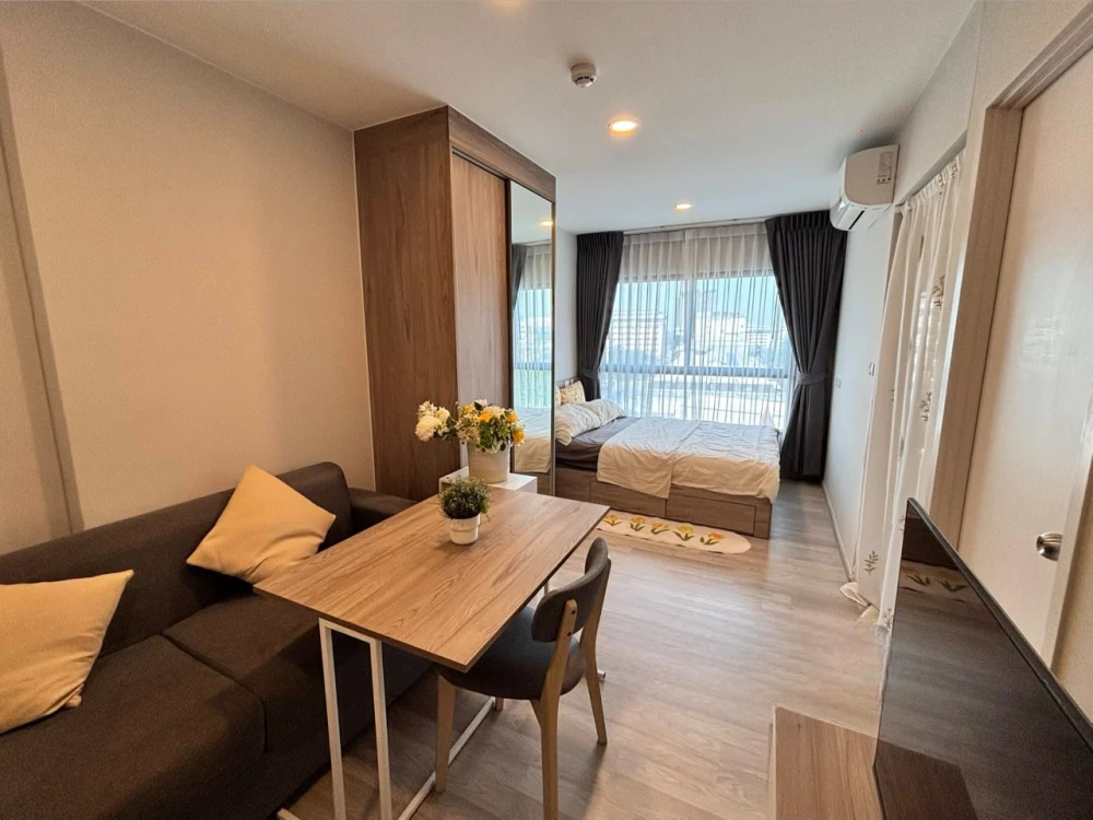 ขาย Plum Condo Sukhumvit 97.1 ห้องน่าอยู่ ชั้น 7 ส่วนกลางสุดปัง มาพร้อมเฟอร์ครบครัน จองด่วน
