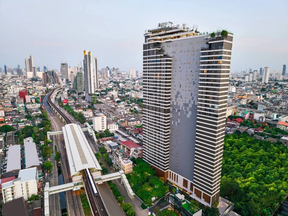 ขาย Quintara MHy'Den Pho Nimit ชั้น 31 วิวสูง โล่ง ไม่บล็อค ติดรถไฟฟ้าลงสถานีเดินเข้าโครงการได้ทันที ห้ามพลาด