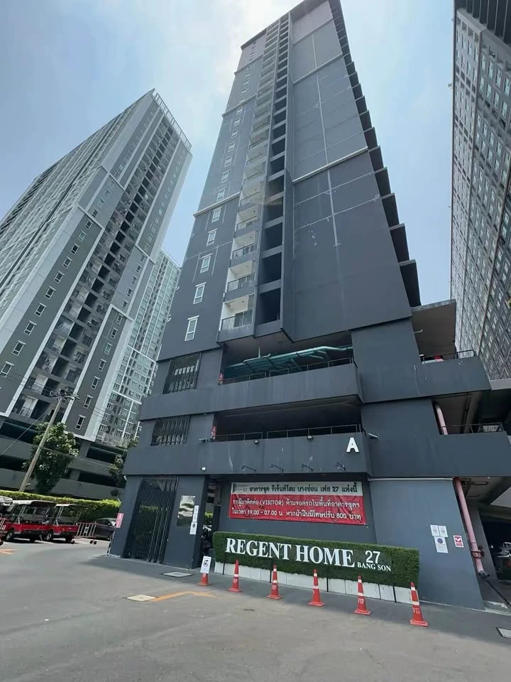 ขาย Regent Home Bangson ห้องพร้อมอยู่ เฟอร์พร้อม มาแต่ตัวเข้าอยู่ได้เลย!!