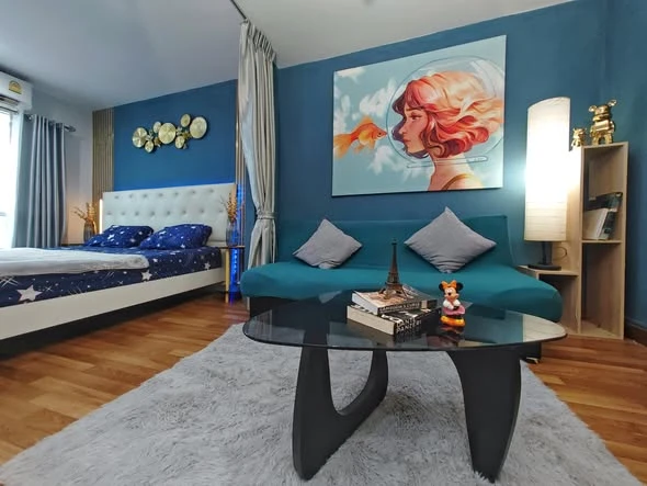 ขาย Regent Home Sukhumvit 81 ห้องพร้อมอยู่ เฟอร์พร้อม + เครื่องใช้ไฟฟ้าครบ จองเลย