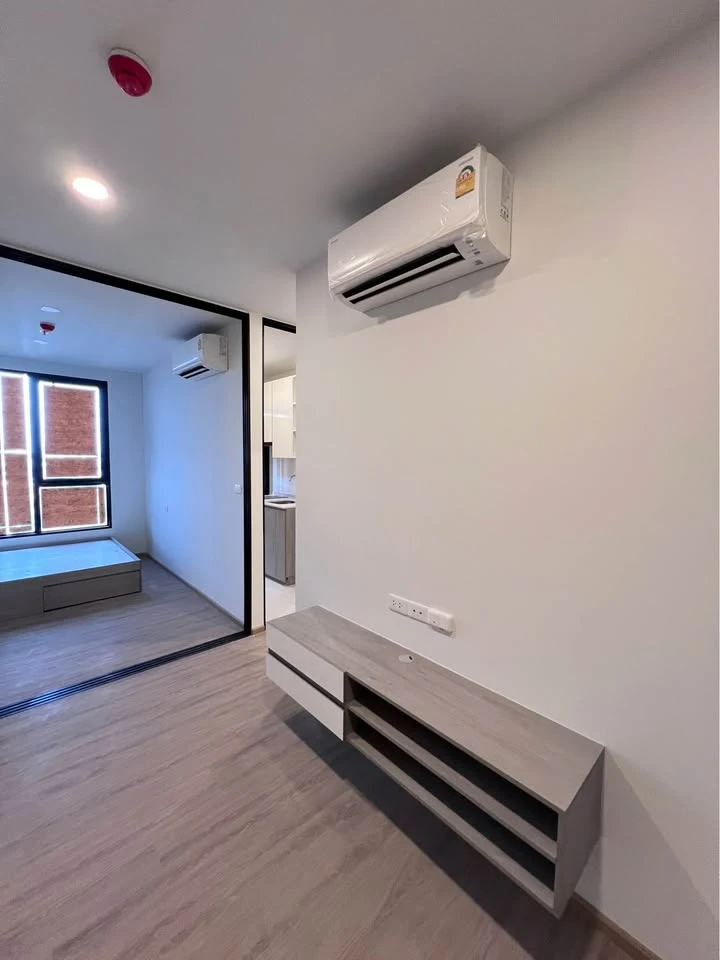 ขาย rigin Plug & Play Nonthaburi Station ห้องชั้นสูง วิวหมู่บ้าน ไม่มีตึกบังวิว พร้อมเครื่องใช้ไฟฟ้าครบครัน จองเลยก่อนพลาด
