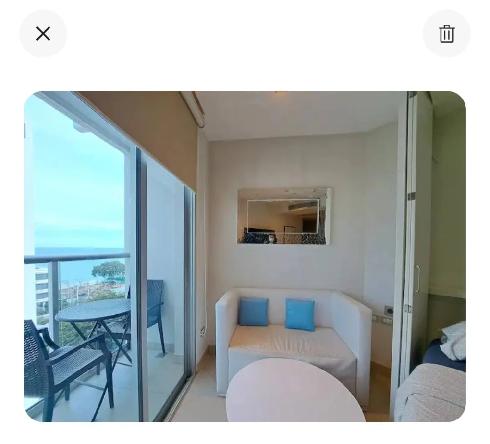 ขาย Sands Condominium ตั้งอยู่ชั้น8 ขนาด28ตารางเมตร เห็นทะเลบางส่วนที่ระเบียง ห้ามพลาด