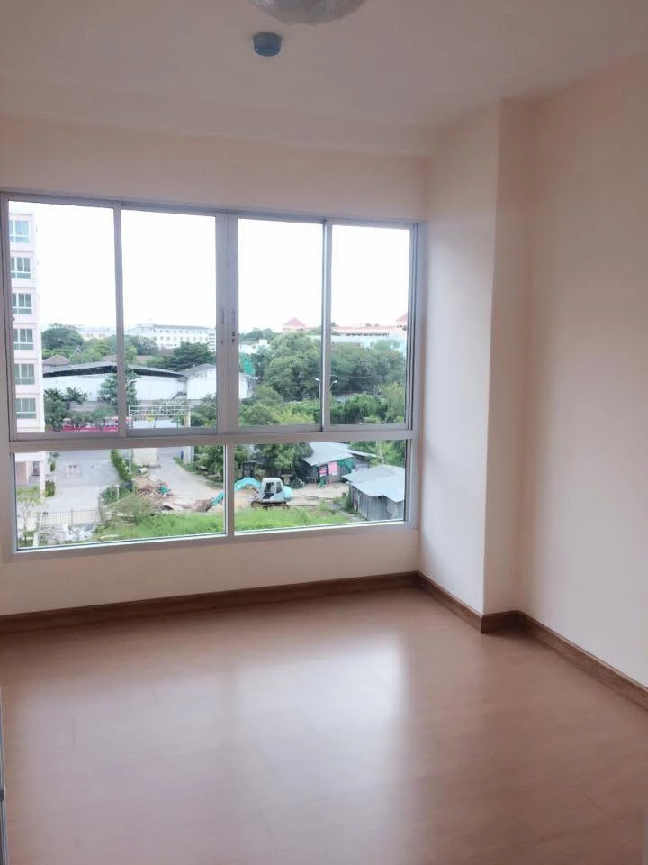 ขาย Saranville @ Happy Land ห้องเปล่า ชั้น 5 พื้นที่ใช้สอยเยอะ สายตกแต่งห้องไม่ควรพลาด จองเลย