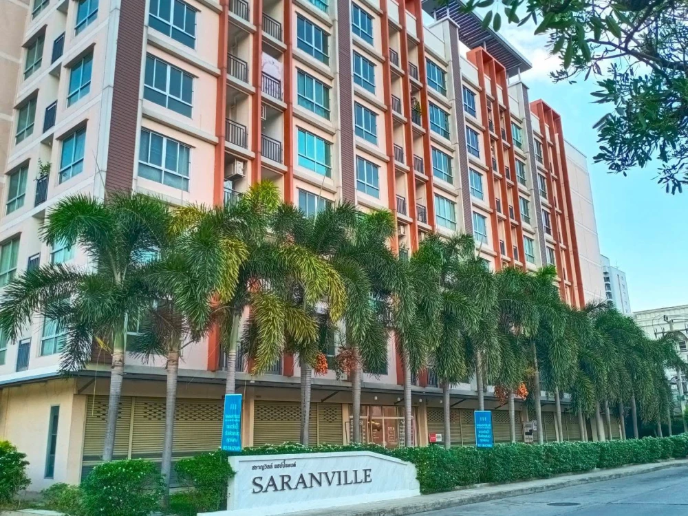 ขาย Saranville @ Happy Land ห้องเปล่า ชั้น 5 พื้นที่ใช้สอยเยอะ สายตกแต่งห้องไม่ควรพลาด จองเลย