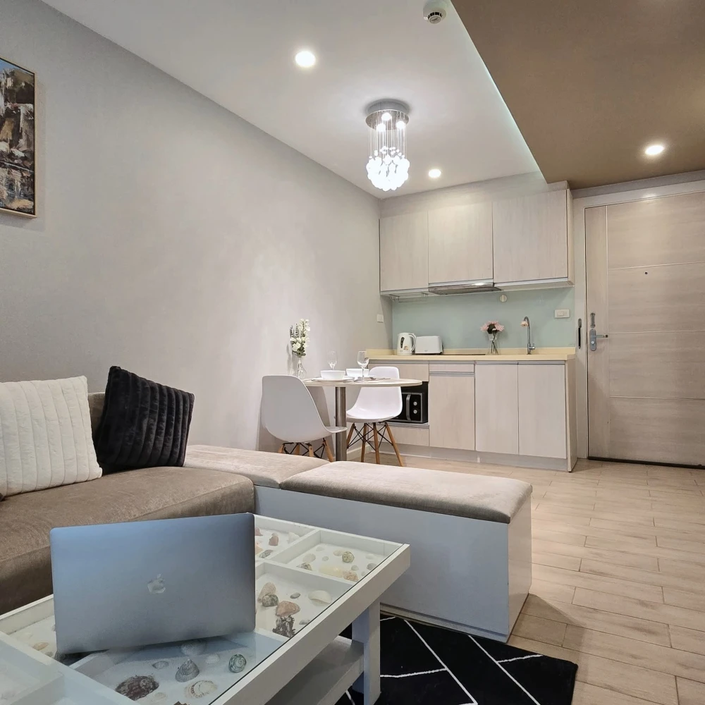 ขาย Seven Seas Condo Resort Jomtien ห้องพร้อมอยู่ เฟอร์พร้อม ห้องกว้างน่าอยู่ จองเลย