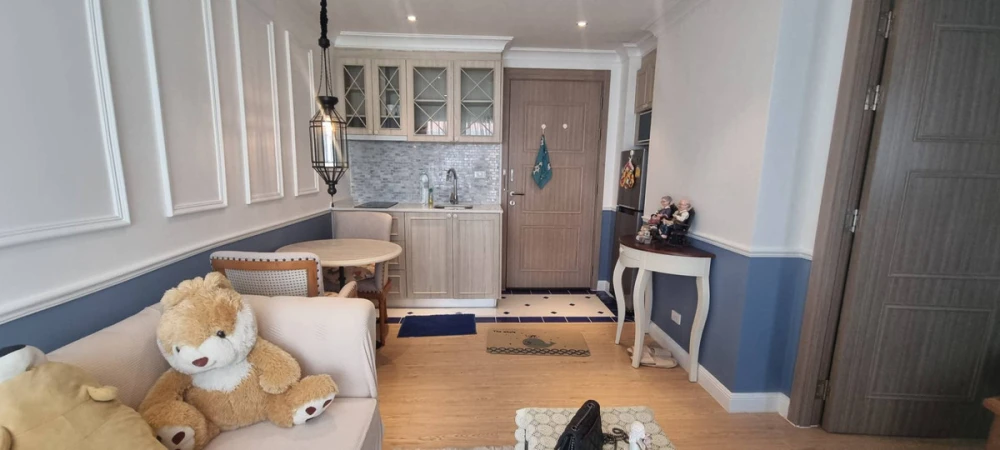 ขาย Seven Seas Cote d Azur ชั้น 7 วิวสระน้ำ ห้องแต่งครบ น่าอยู่ สนใจจองเลย