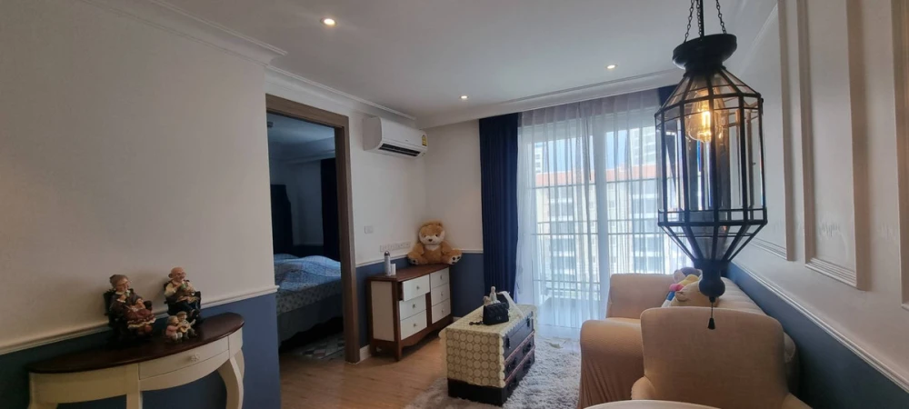 ขาย Seven Seas Cote d Azur ชั้น 7 วิวสระน้ำ ห้องแต่งครบ น่าอยู่ สนใจจองเลย