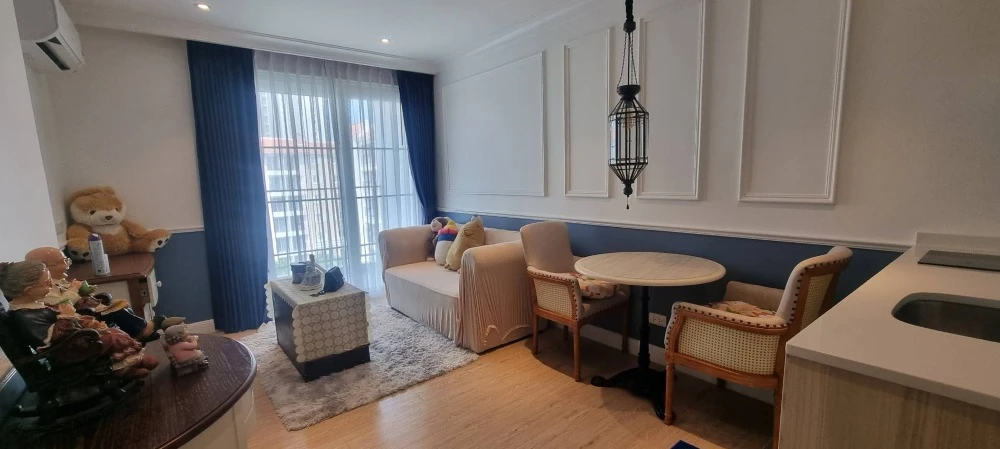 ขาย Seven Seas Cote d Azur ชั้น 7 วิวสระน้ำ ห้องแต่งครบ น่าอยู่ สนใจจองเลย