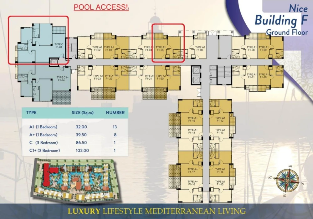 ขาย Seven Seas Cote d Azur ห้องมุมให้ความเป็นส่วนตัว มาพร้อมพื้นที่ใช้สอยเยอะ เฟอร์ครบ จองด่วน