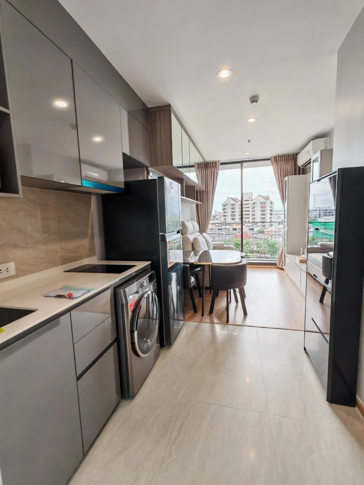 ขาย Skyrise Avenue Sukhumvit 64 ชั้น 6 ห้องมุมวิวสวน ตกแต่งเริ่ดๆ รีบจองให้ไว