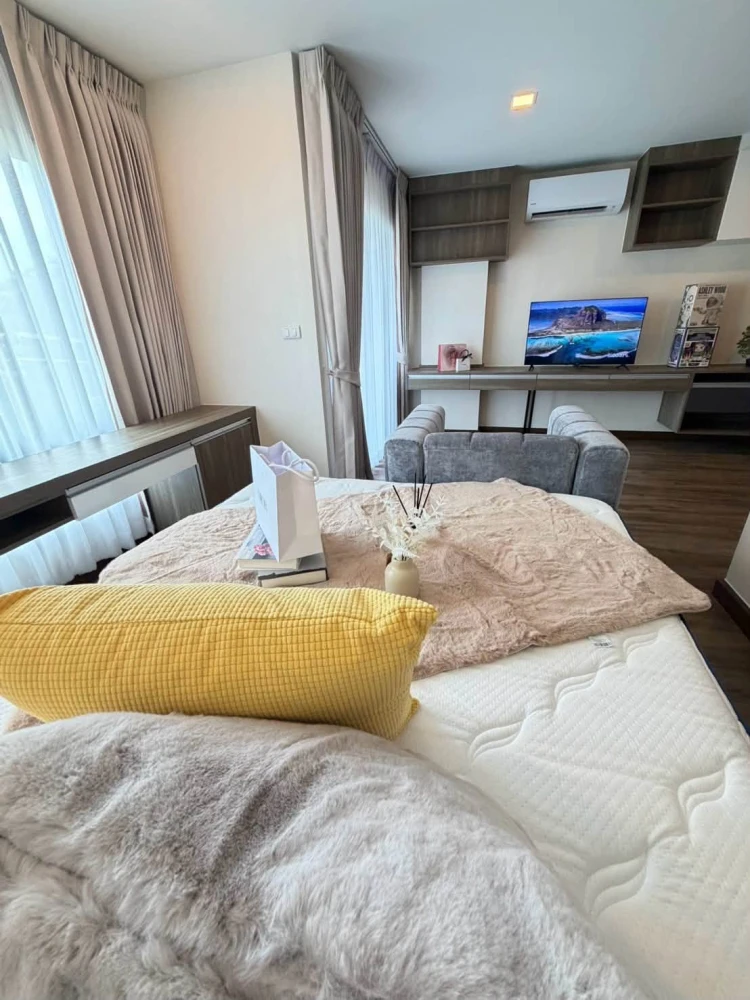 ขาย Sun city MRT แยกไฟฉาย ห้องจริงสวยกว่าปก ทำเลดี **ห้องมุม size ใหญ่ มี Walk-in Closet สนใจจองเลย