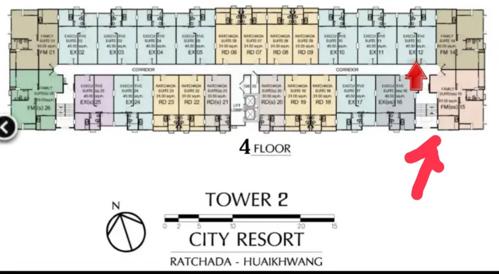 ขาย Supalai City Resort รัชดา-ห้วยขวาง ห้องสวยเวอร์ ชั้น4 เฟอร์ครบ พร้อมอยู่ จองเลย ห้ามพลาด !