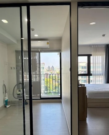ขาย Supalai City Resort Sukhumvit 107 ชั้น 8 ห้องกั้น แต่งครบ น่าอยู่ จองเลย