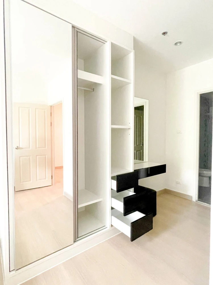 ขาย Supalai Loft @ Talat Phlu Station ห้องกว้างพื้นที่ใช้สอยเยอะ ระเบียงเปิด วิวสวน ทำเลดี ห้ามพลาด