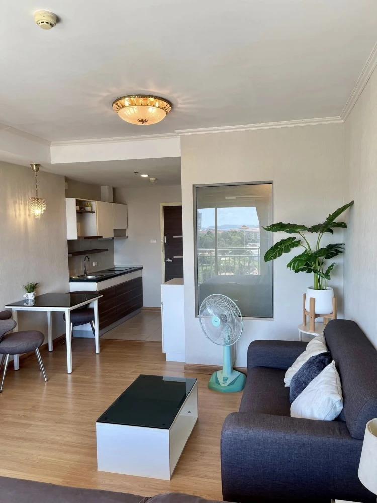 ขาย Supalai Mare Pattaya ห้องสตูดิโอ มาพร้อมเฟอร์นิเจอร์ครบครัน มองเห็นวิวทะเล ไม่บล็อค จองเลย