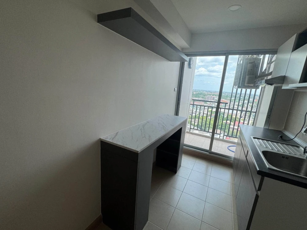 ขาย Supalai Veranda Phasi Charoen Station ห้องกว้าง 42 ตร.ม. แบ่งพื้นที่เป็นสัดส่วน พร้อม Built-in และครัวแยก