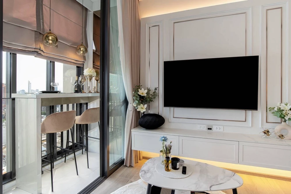 ขาย The Address Siam-Ratchathewi วิวโล่ง ลมดีทั้งวัน Built-in ทั้งห้อง ใช้วัสดุพรีเมียม น่าจองสุดๆ