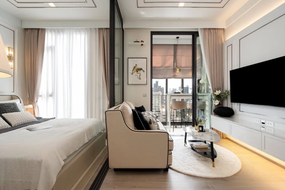 ขาย The Address Siam-Ratchathewi วิวโล่ง ลมดีทั้งวัน Built-in ทั้งห้อง ใช้วัสดุพรีเมียม น่าจองสุดๆ