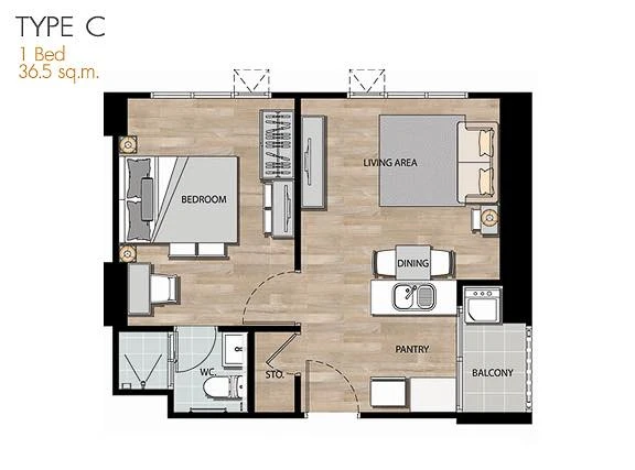 ขาย The Aspire Rama 4 ห้องกว้างพื้นที่ใช้สอยเยอะ บิ้วอินเฟอร์นิเจอร์อย่างดี วิวสวย ไม่ร้อน จองเลย
