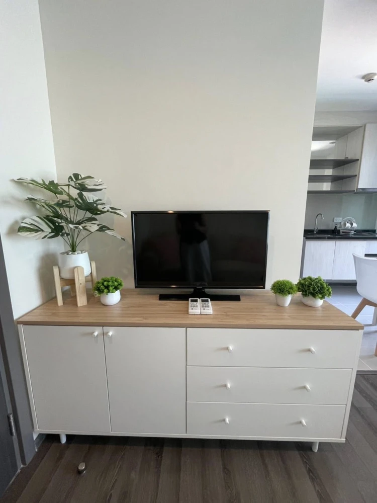 ขาย The Base Park East ห้องอยู่ชั้นสูงมากๆ (ชั้น 26) ตกแต่งสวยหวาน น่ารัก น่าอยู่ รีบจองเลย