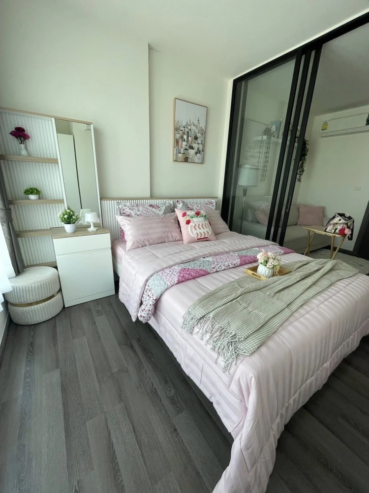 ขาย The Base Park East ห้องอยู่ชั้นสูงมากๆ (ชั้น 26) ตกแต่งสวยหวาน น่ารัก น่าอยู่ รีบจองเลย