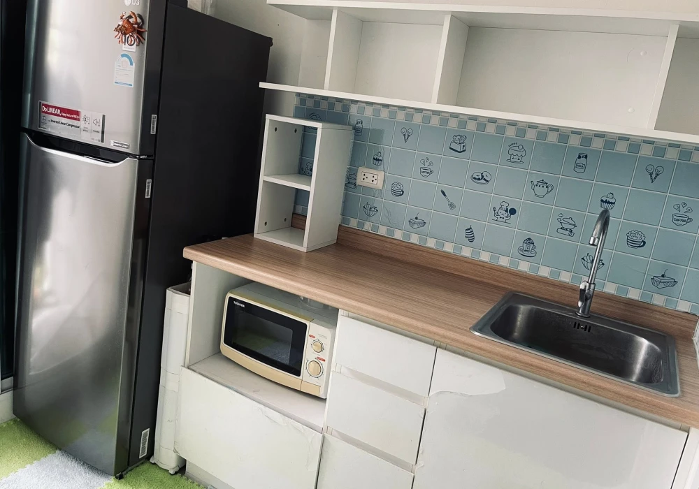 ขาย The Bella Condo Rama 2 1 ห้องนอน 1 ห้องน้ำ มาพร้อมเฟอร์และเครื่องใช้ไฟฟ้าครบครัน จองเลยตอนนี้