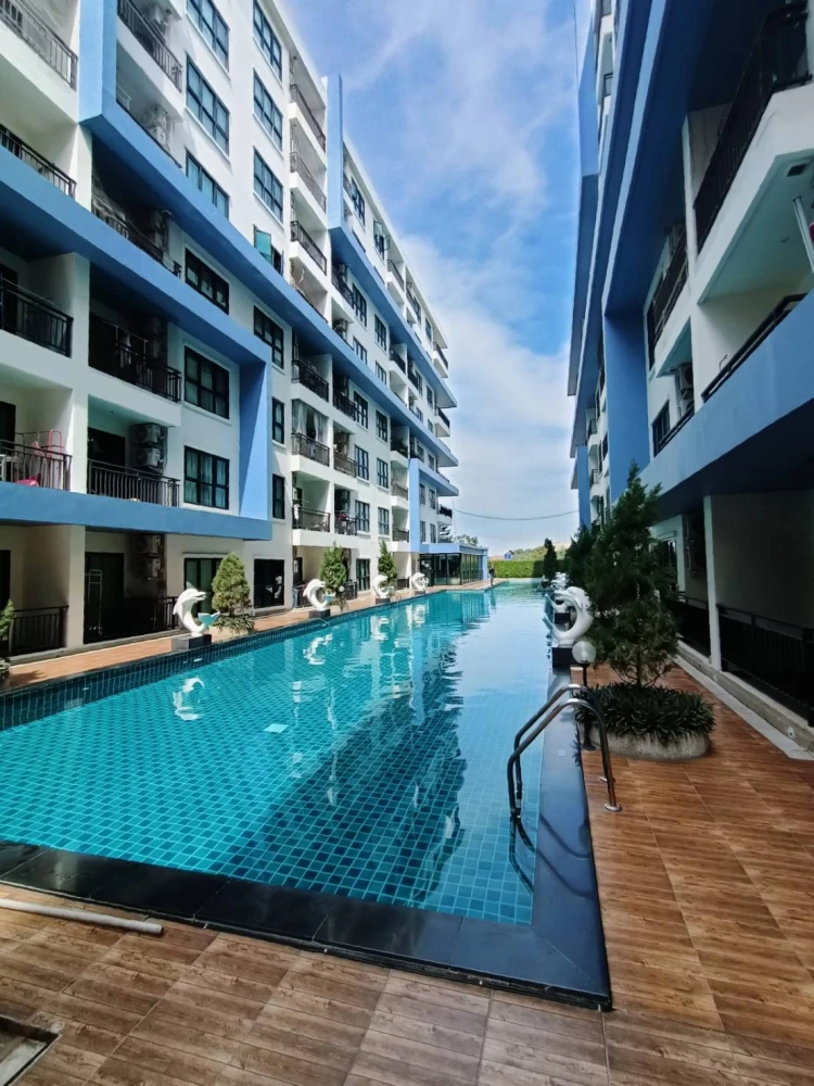ขาย The Blue Residence ห้องน่าอยู่ เฟอร์พร้อม เครื่องใช้ไฟฟ้าครบ จองเลย