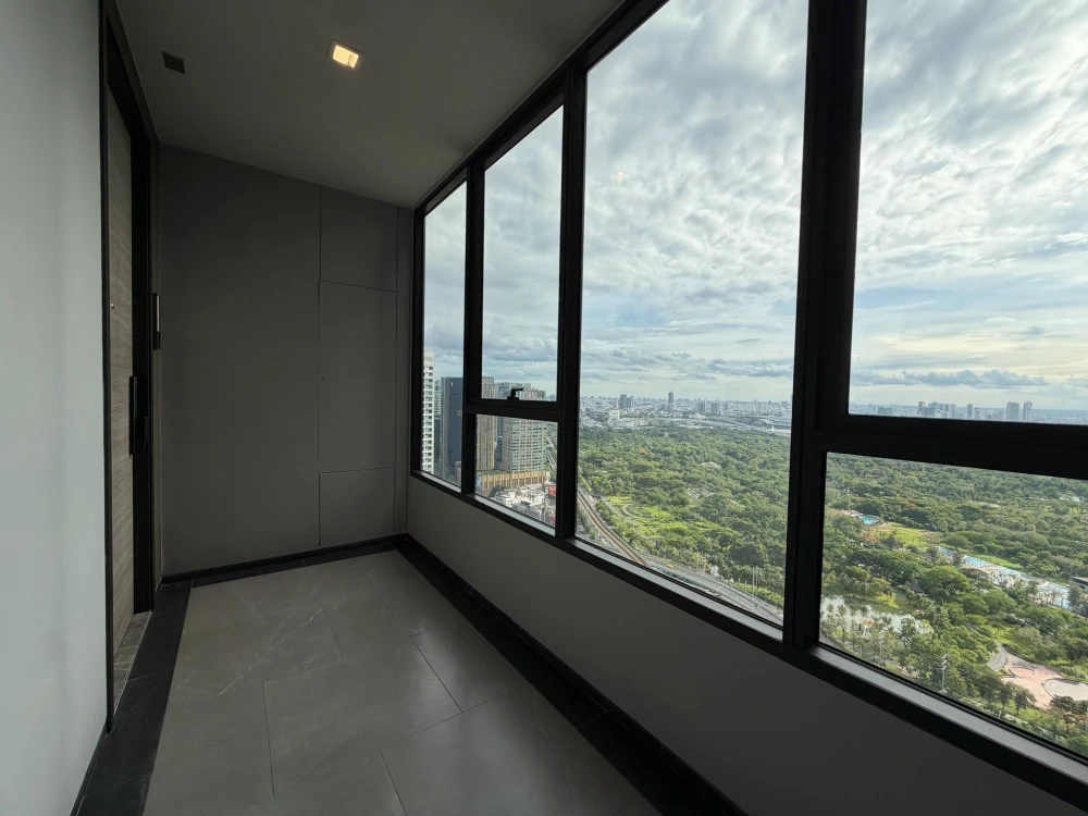 ขาย The Crest Park Residence ห้องอยู่ชั้น 30+ สูงมากๆ วิวสวนกระจก3ด้าน270องศา มีระเบียงด้านหน้าด้านหลัง ตัวห้องไม่ติดห้องไหนเลย