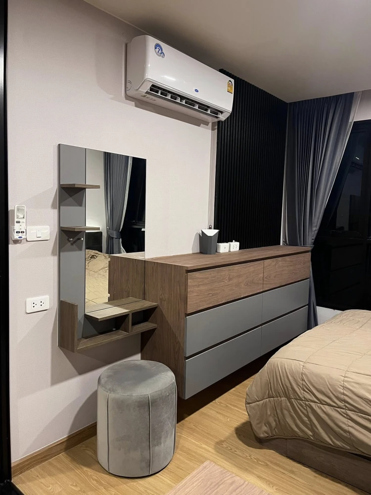 ขาย The Cube Loft Srinakarin-Theparak ห้องแต่งสไตล์loftคุมโทน มาพร้อมเฟอร์และเครื่องใช้ไฟฟ้าครบครัน หิ้วกระเป๋าเข้าอยู่ได้เลยจ้า