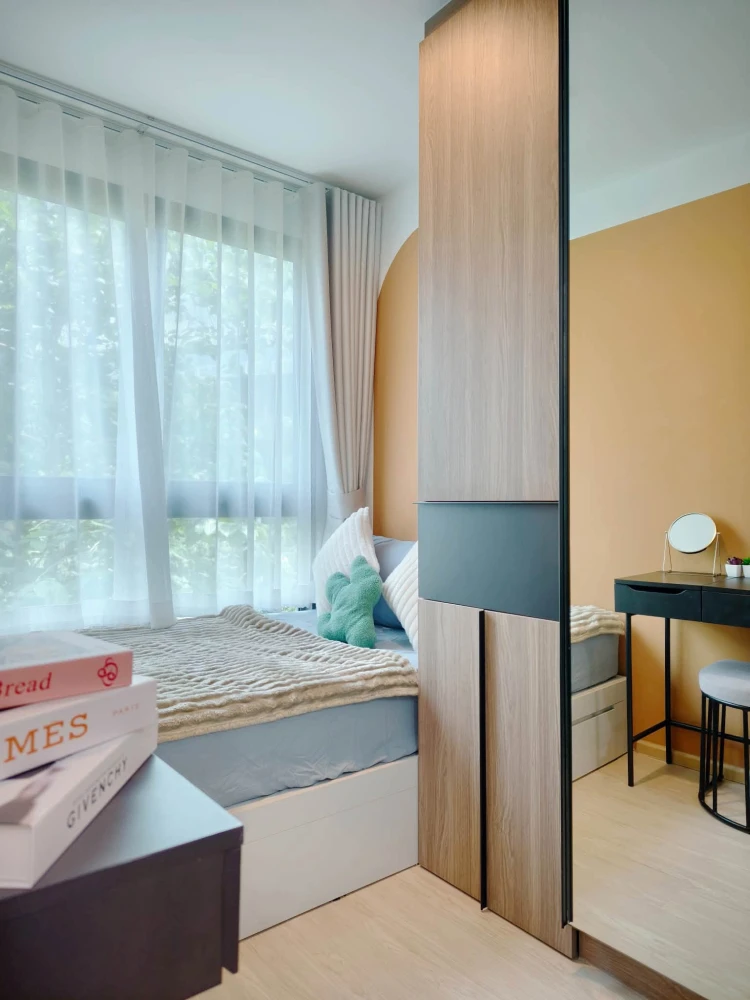 ขาย The Excel Hideaway Sukhumvit 71  ชั้น 3 อาคาร C ห้องมุม วิวสวน เฟอร์นิเจอร์ครบพร้อมเข้าอยู่