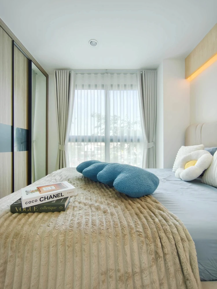 ขาย The Excel Hideaway Sukhumvit 71  ชั้น 3 อาคาร C ห้องมุม วิวสวน เฟอร์นิเจอร์ครบพร้อมเข้าอยู่