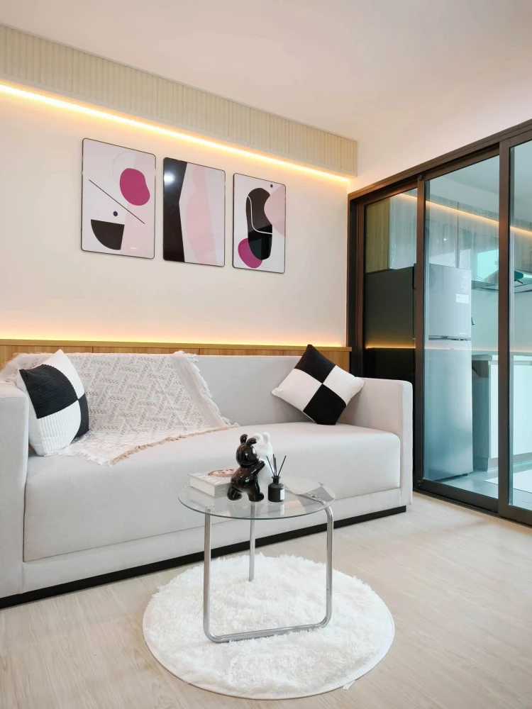 ขาย The Excel Hideaway Sukhumvit 71  ชั้น 3 อาคาร C ห้องมุม วิวสวน เฟอร์นิเจอร์ครบพร้อมเข้าอยู่